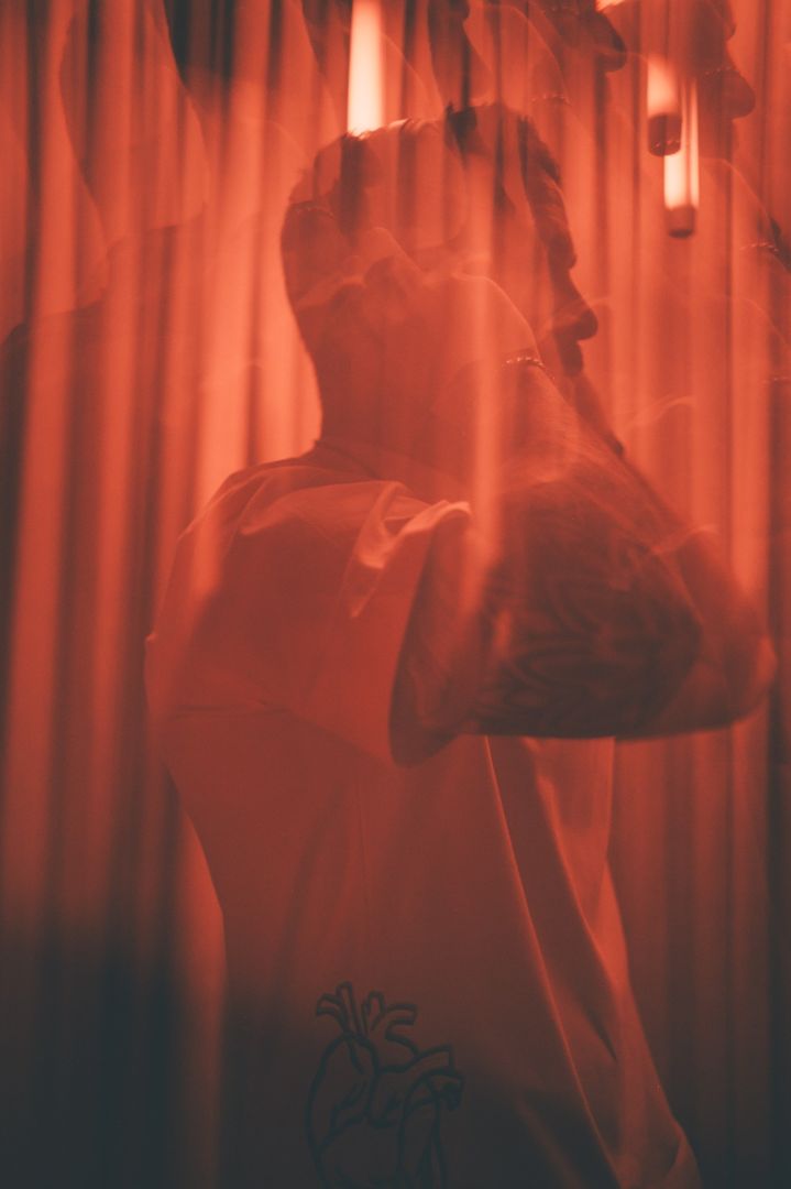 KHALDERA double exposure, photo by Alexandra Siebenthal